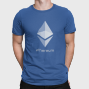 Ethereum T Shirt For Men True Royal