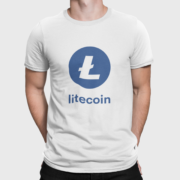 Litecoin T Shirt For Men White